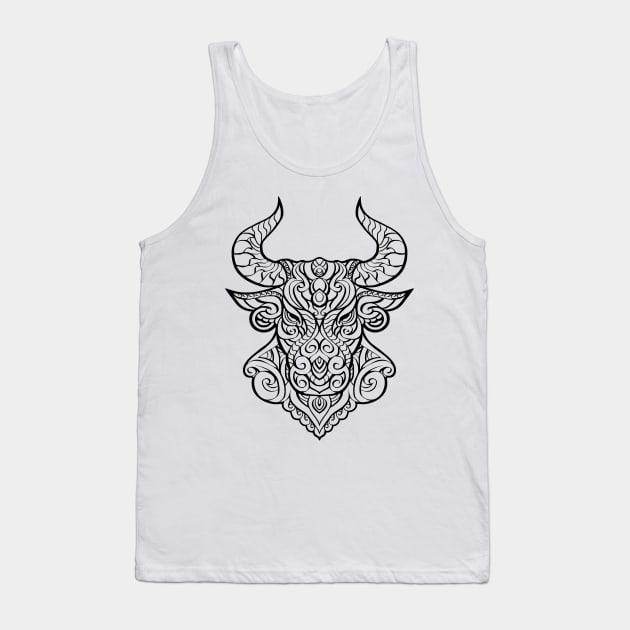 Taurus Tank Top by elangkarosingo